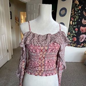 Off Shoulder Bohemian Top